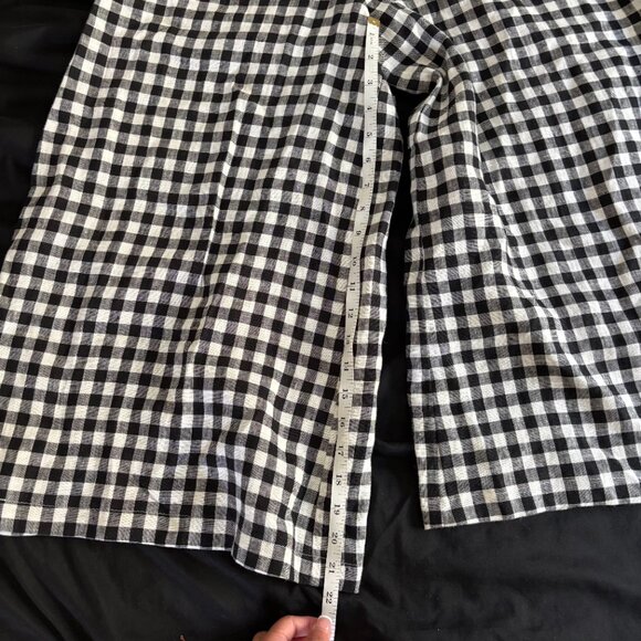NWOT Linen Overalls - Size S, Gingham - Picture 9 of 11